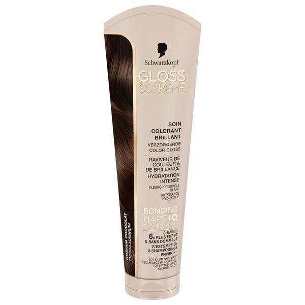 Schwarzkopf Gloss Supreme Chocoladebruin Verzorgende Color Gloss