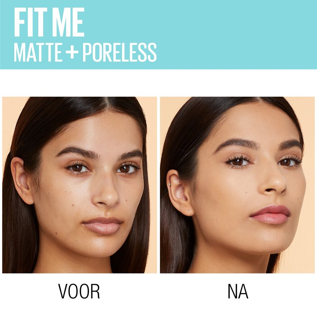 Maybelline New York Fit Me Matte + Poreless 124 Soft Sand Foundation