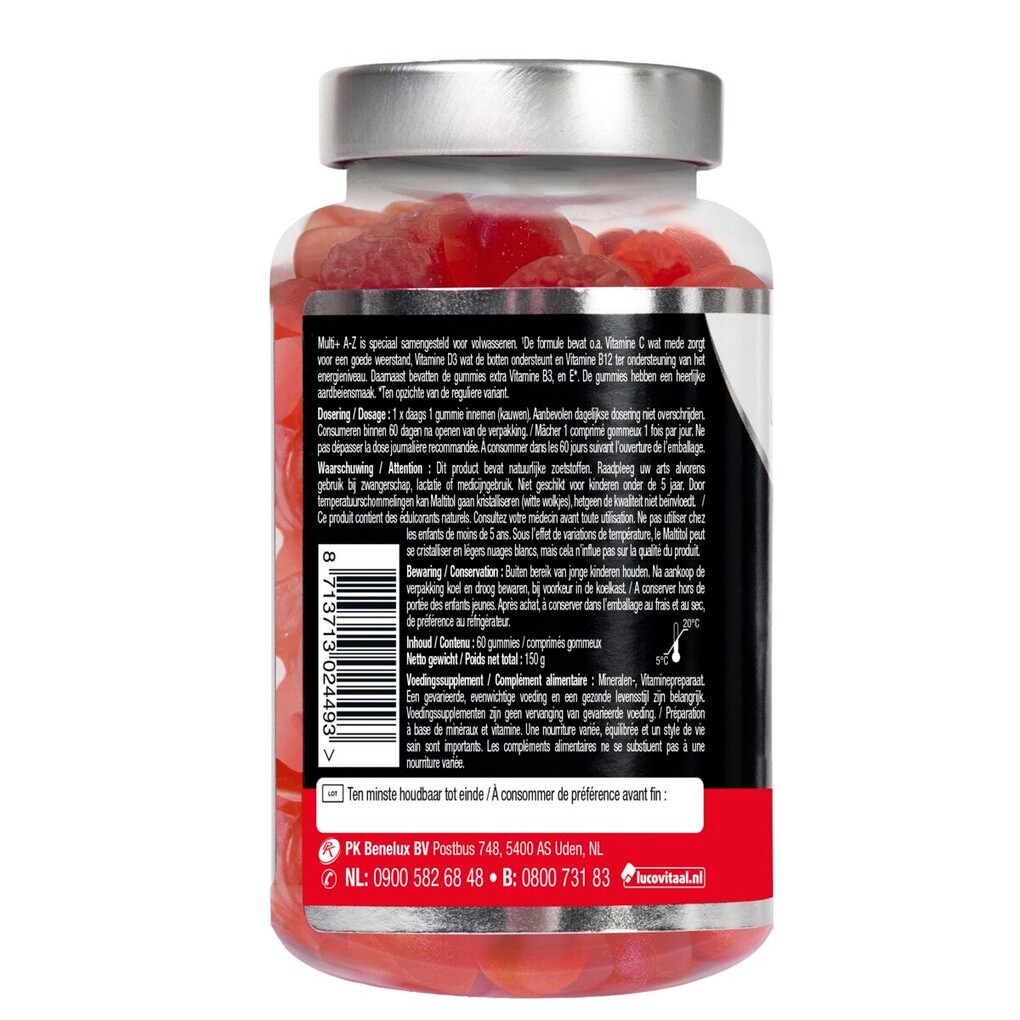 Lucovitaal Multi+ A-Z Gummies