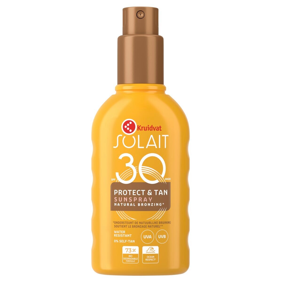 Product afbeelding van Kruidvat Solait SPF30 Sunspray - 200ml