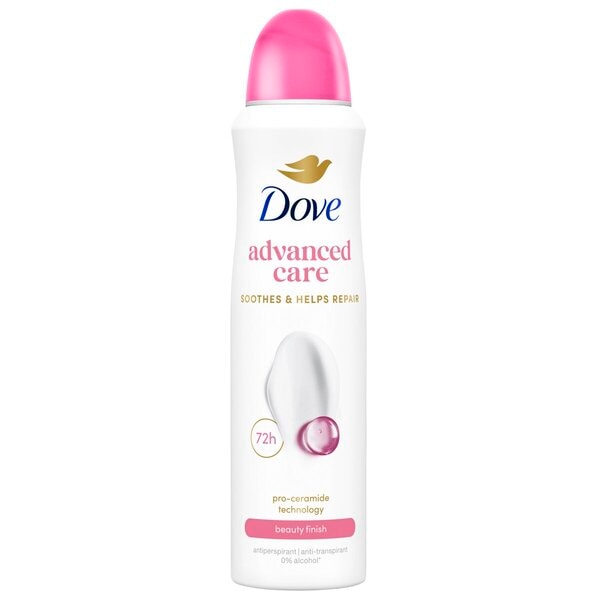 Dove Advanced Care Beauty Finish Antitranspirant Deodorant Spray