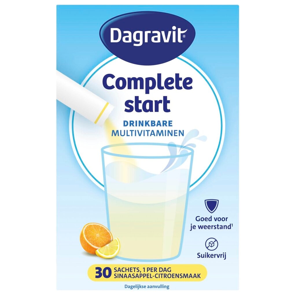 Dagravit Complete Start Drinkbare Multivitaminen Sachets