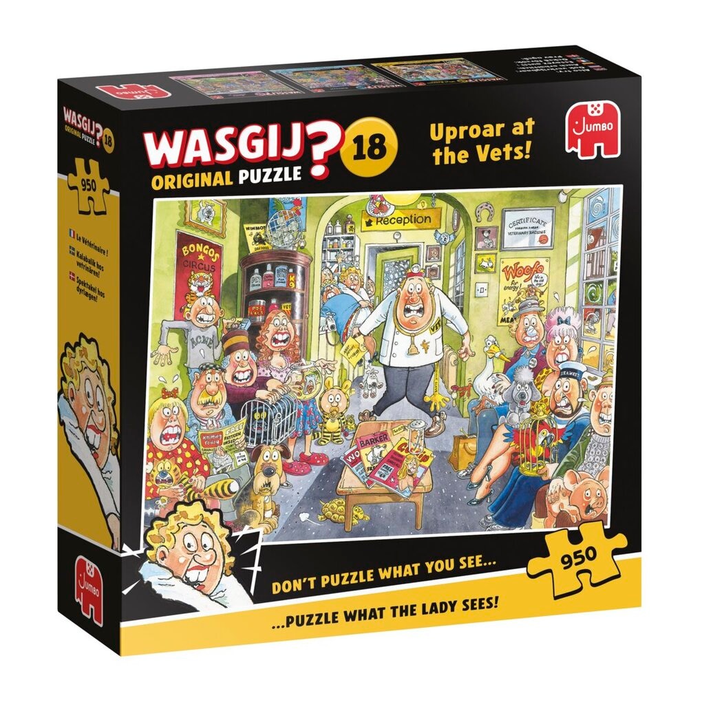 Jumbo Wasgij Uproar At The Vets Puzzel