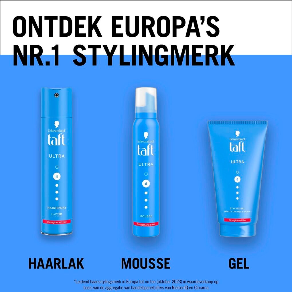 Taft Ultra Level 4 Haargel