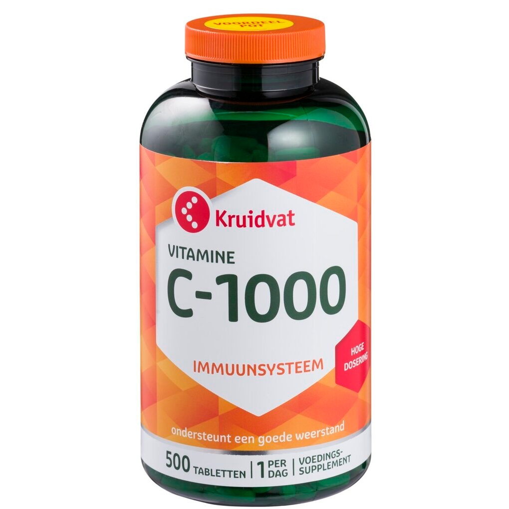 Kruidvat Vitamine C-1000 Tabletten Kruidvat Vitamine C-1000 Tabletten