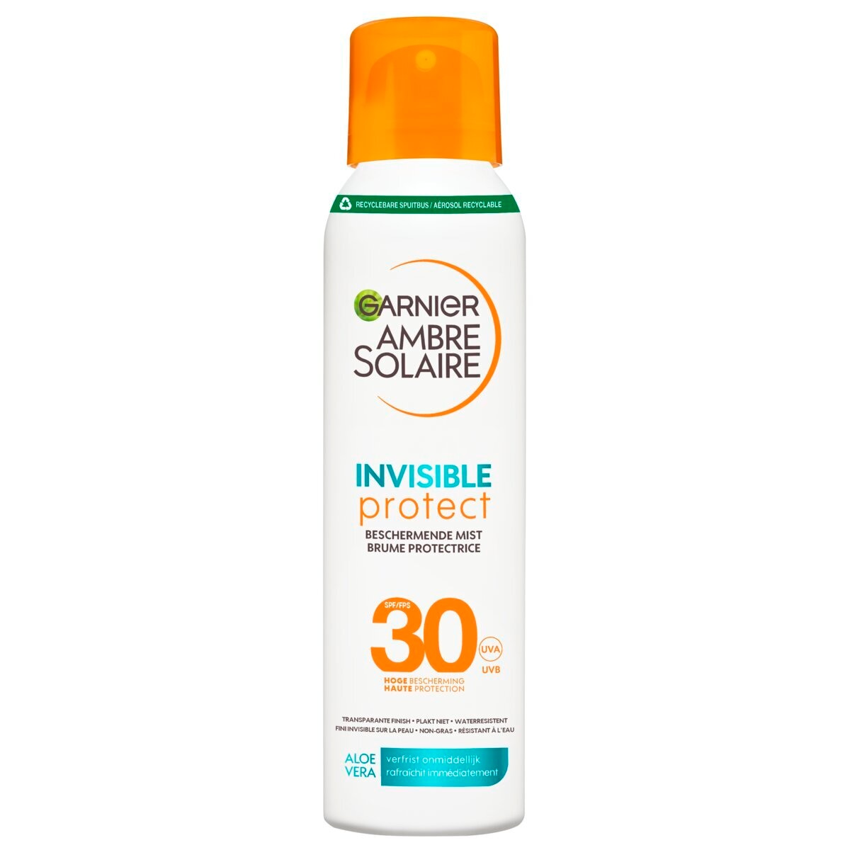 Afbeelding van Garnier Ambre Solaire Invisible Protect Mist SPF 30 - 150 ml