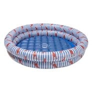 Swim Essentials Gestreept Zwembad met Kreeftenprint
