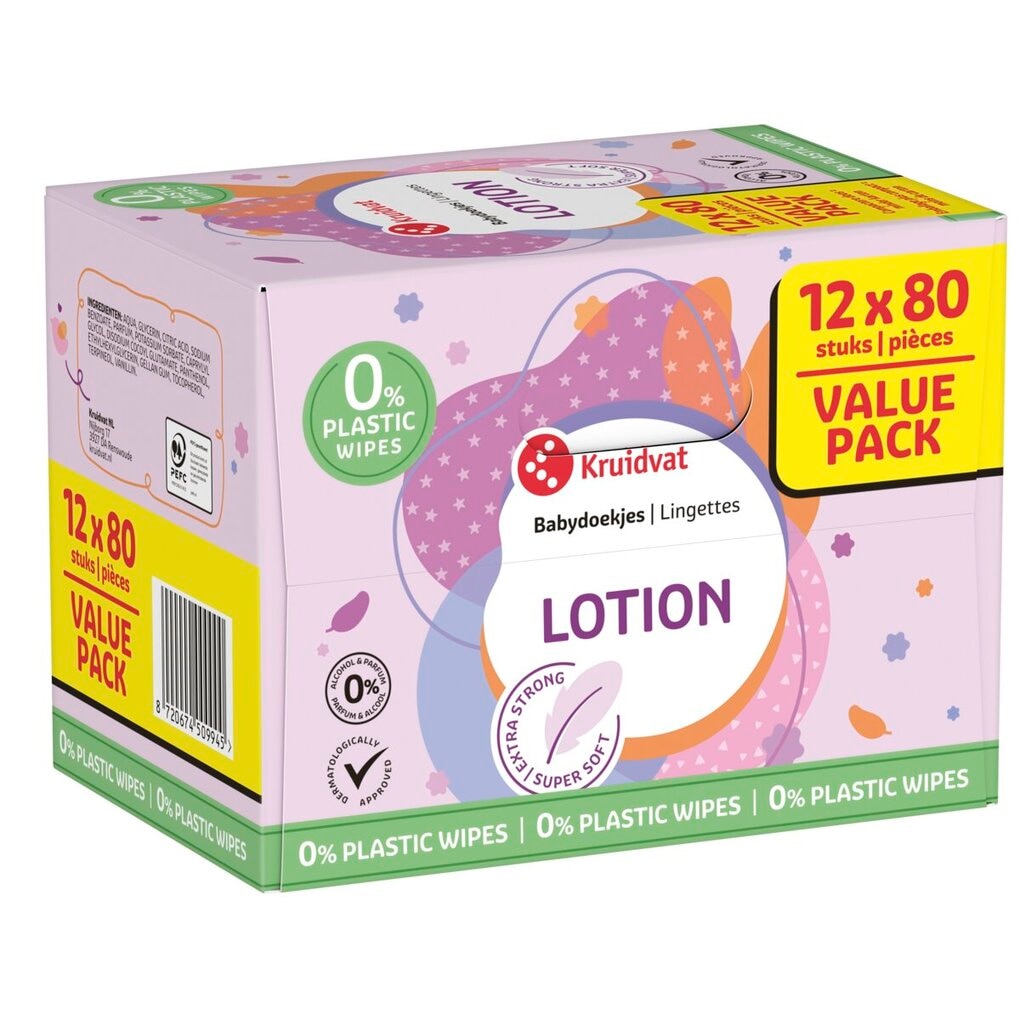 Kruidvat Lotion Plasticvrije Babydoekjes Kruidvat Lotion Plasticvrije Babydoekjes