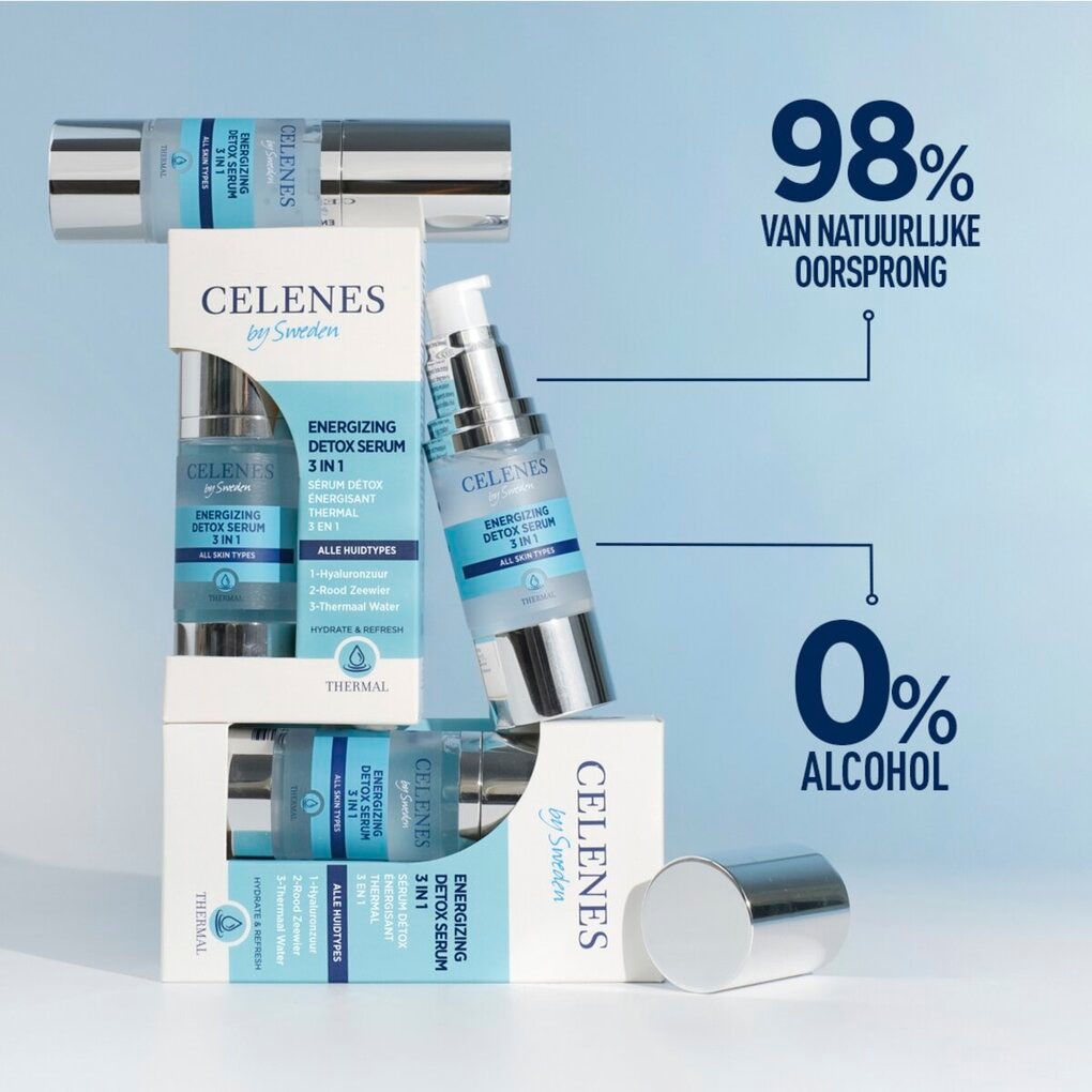 Celenes By Sweden 3-In-1 Energizing Detox Serum