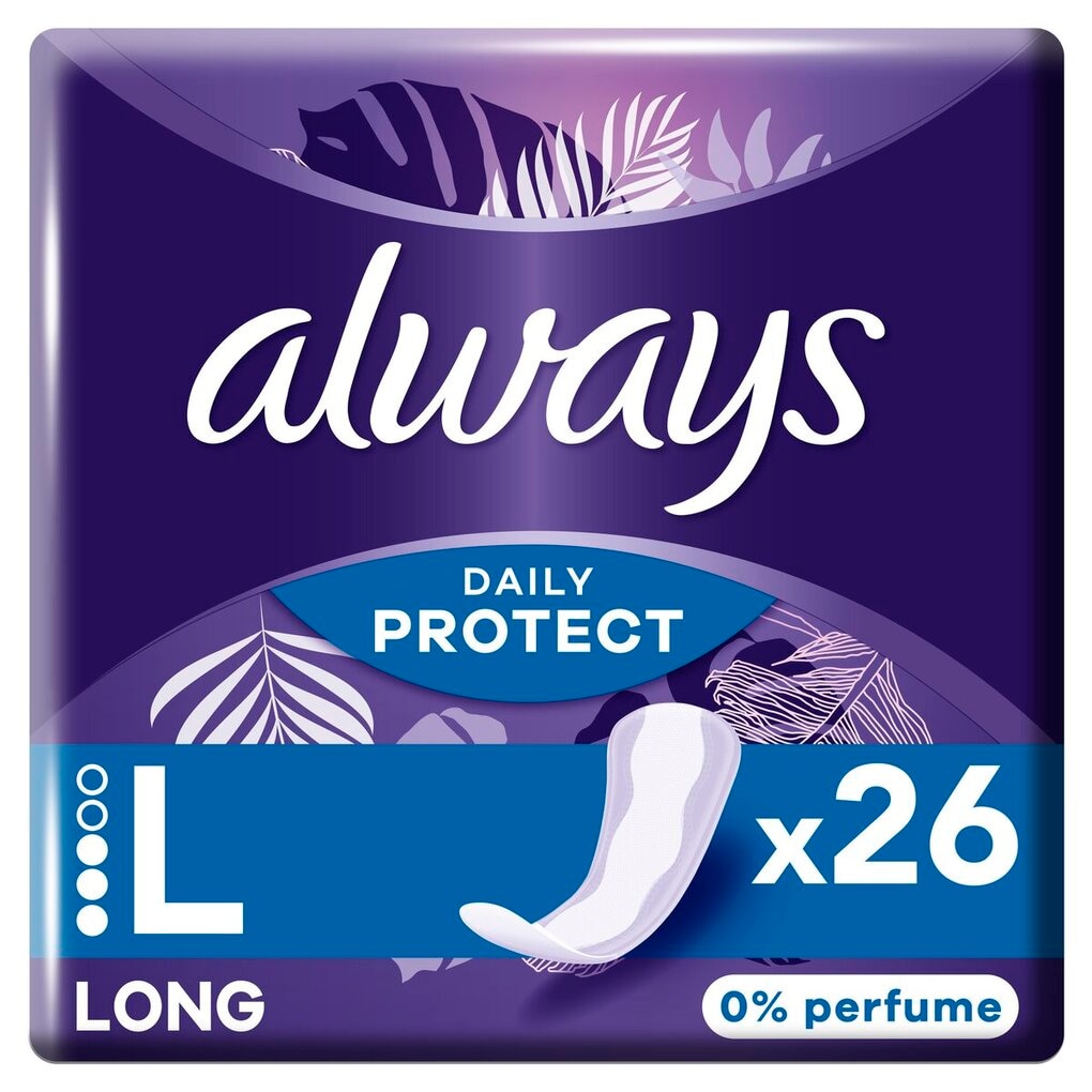 Always Dailies Long Inlegkruisjes