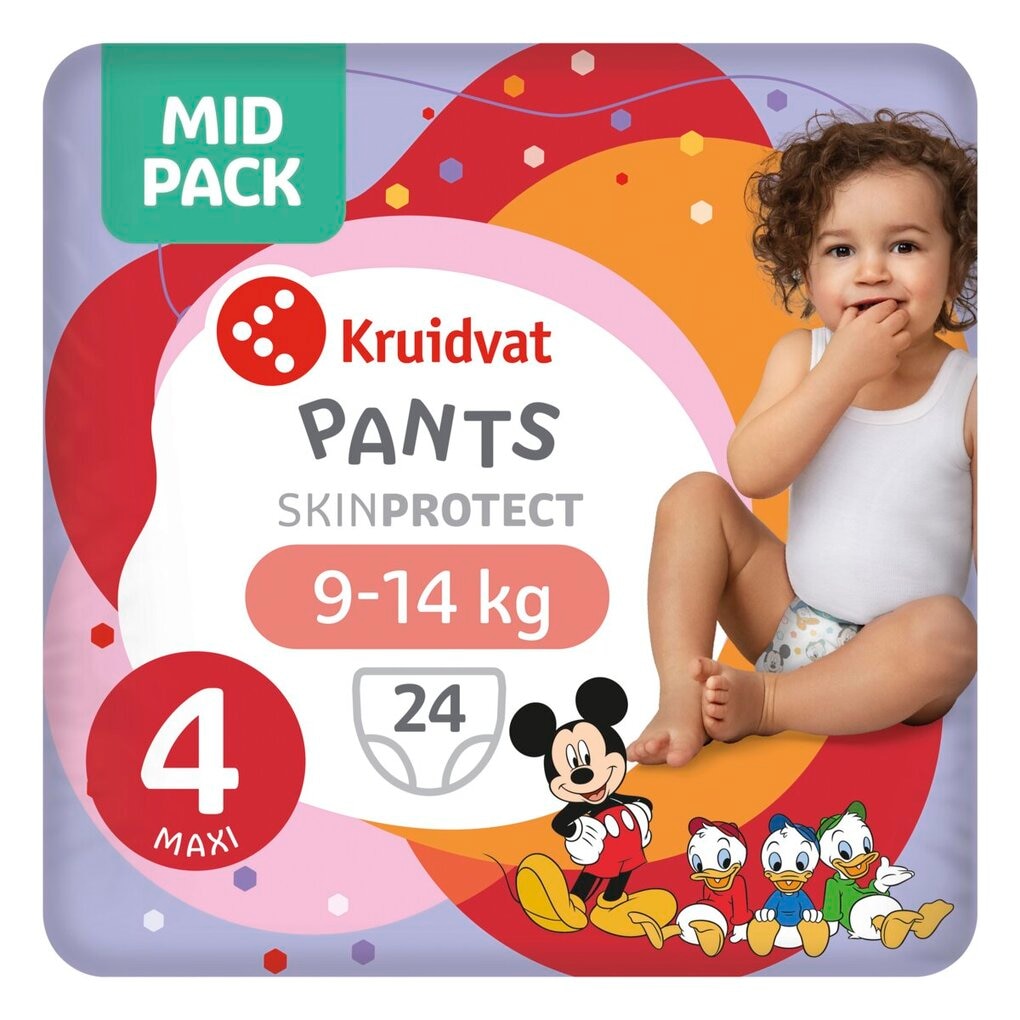 Kruidvat Pants Maxi Maat 4 Luierbroekjes Midpack