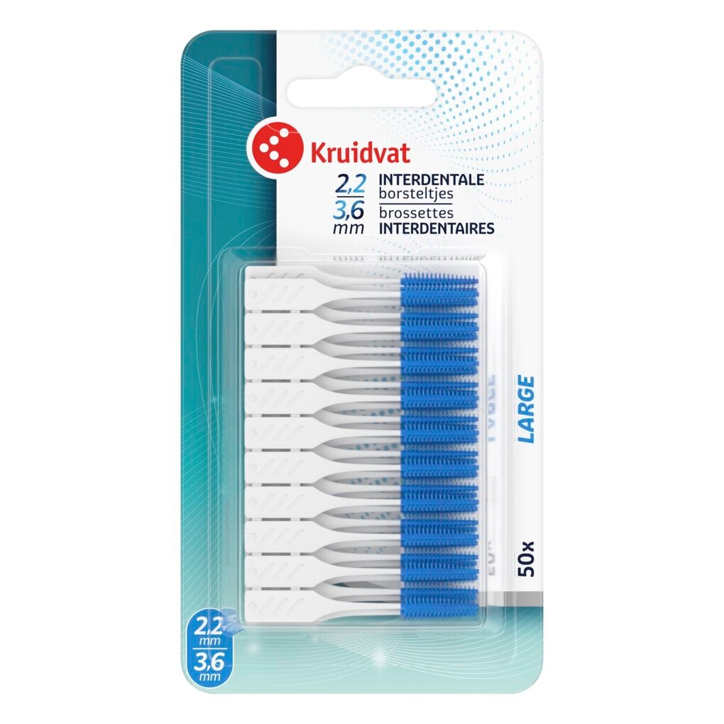 Kruidvat Soft Large 2,2-3,6mm Interdentale Borsteltjes