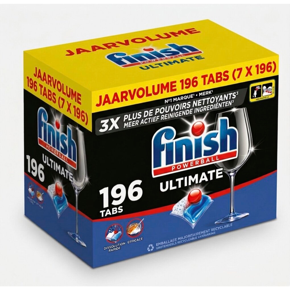 Finish Powerball Ultimate Vaatwascapsules Finish Powerball Ultimate Vaatwascapsules