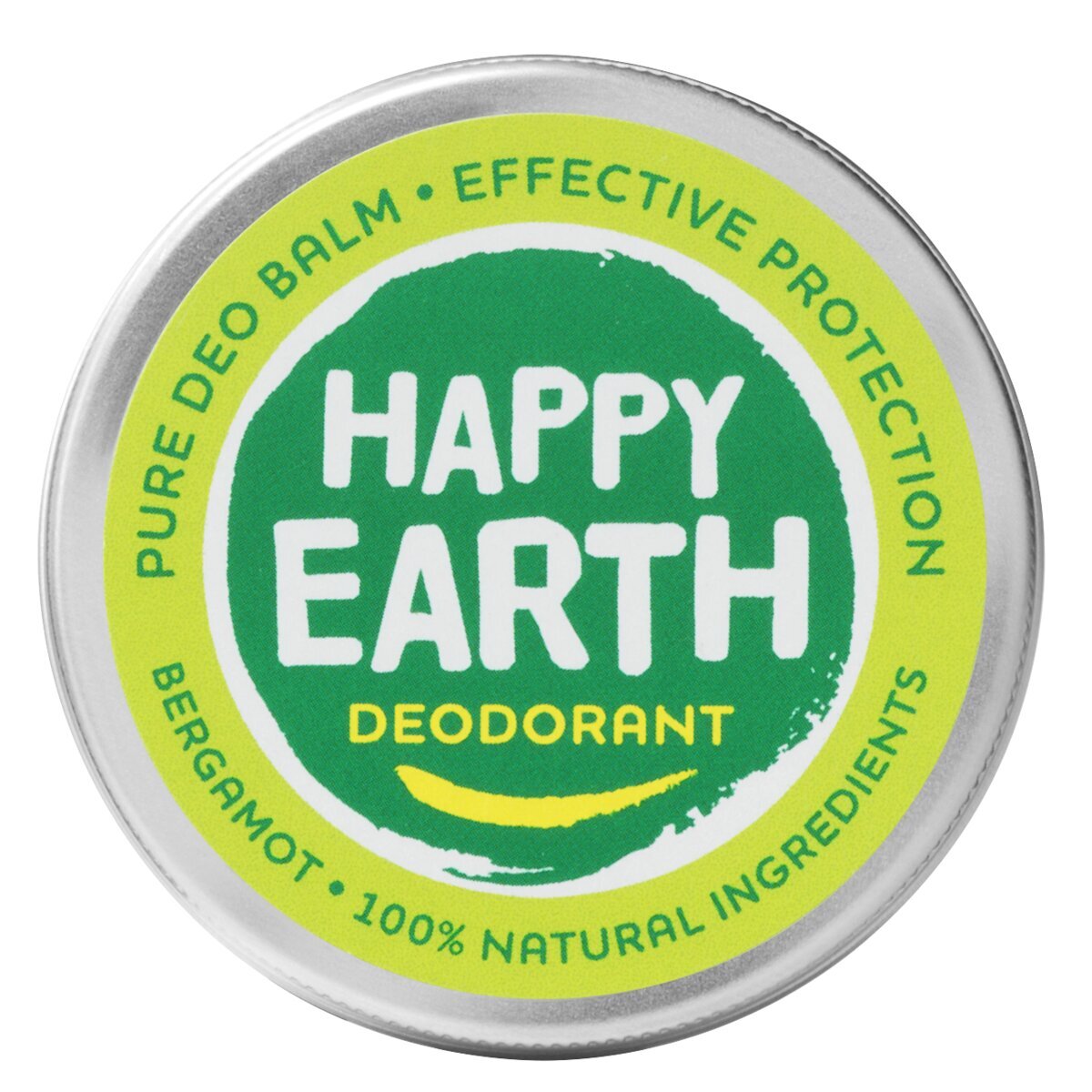 Afbeelding van Happy Earth 100% Natuurlijke Deodorant Balm Bergamot - 45 gr