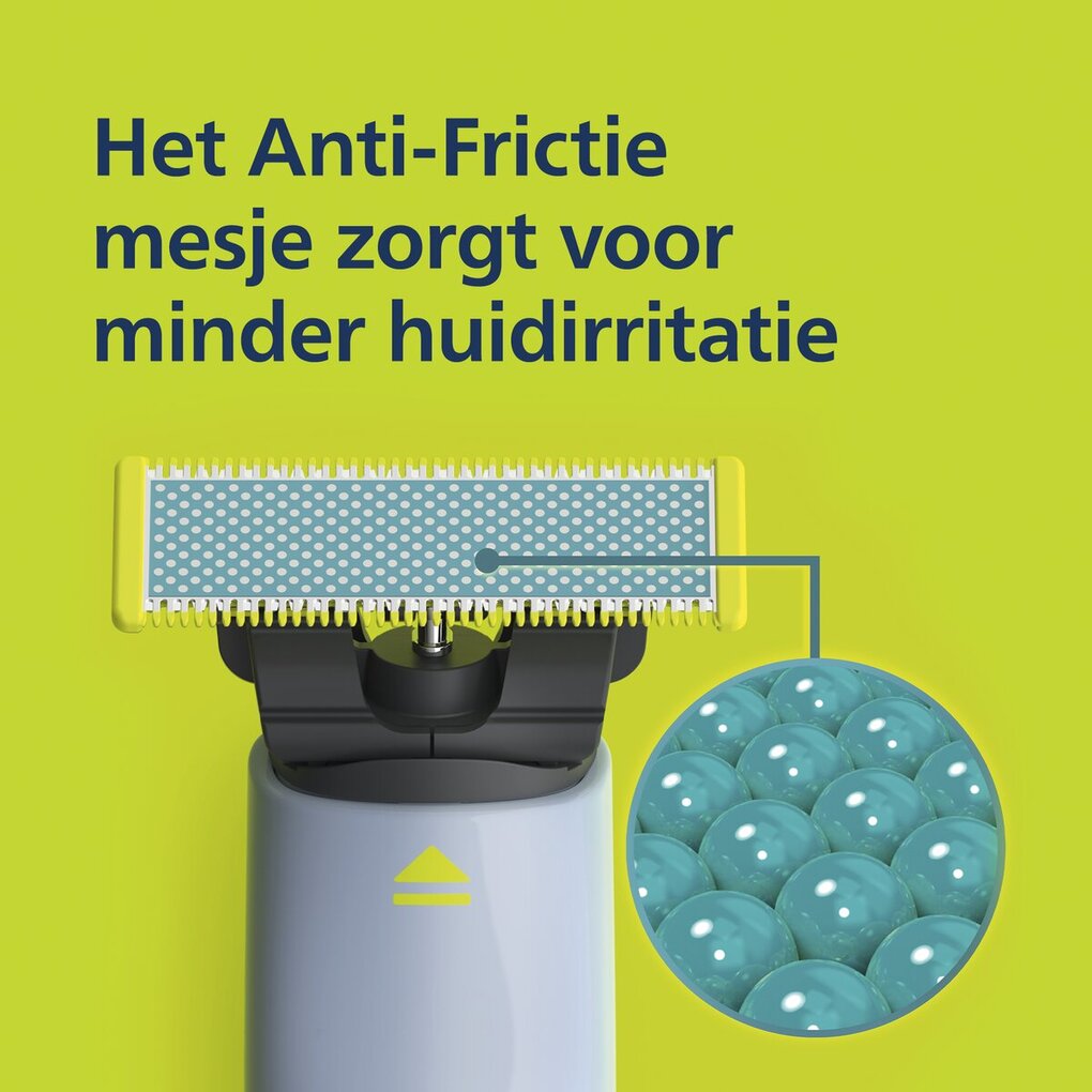 Philips OneBlade Anti-Friction Blade QP225/50 Navulmesjes