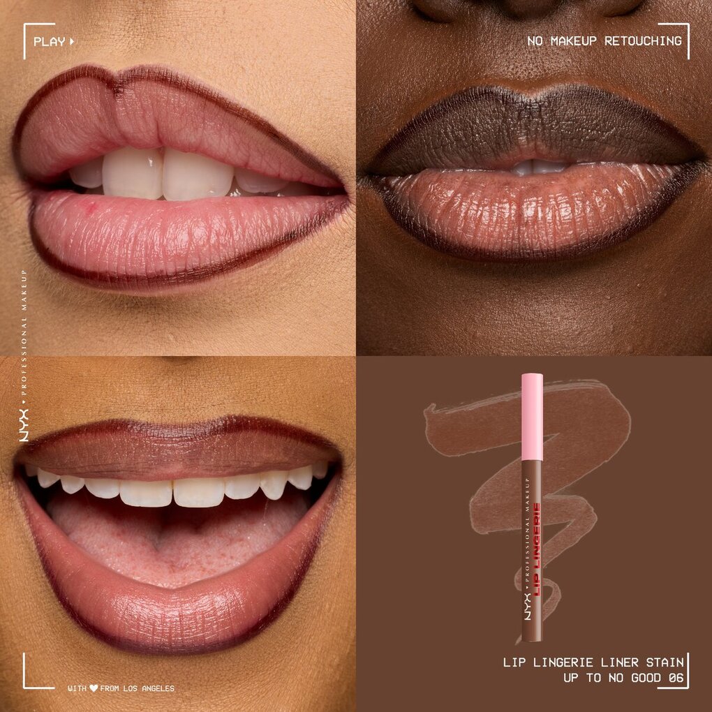 NYX Professional Makeup Lip Lingerie 06 Up To No Good Lipliner Stain