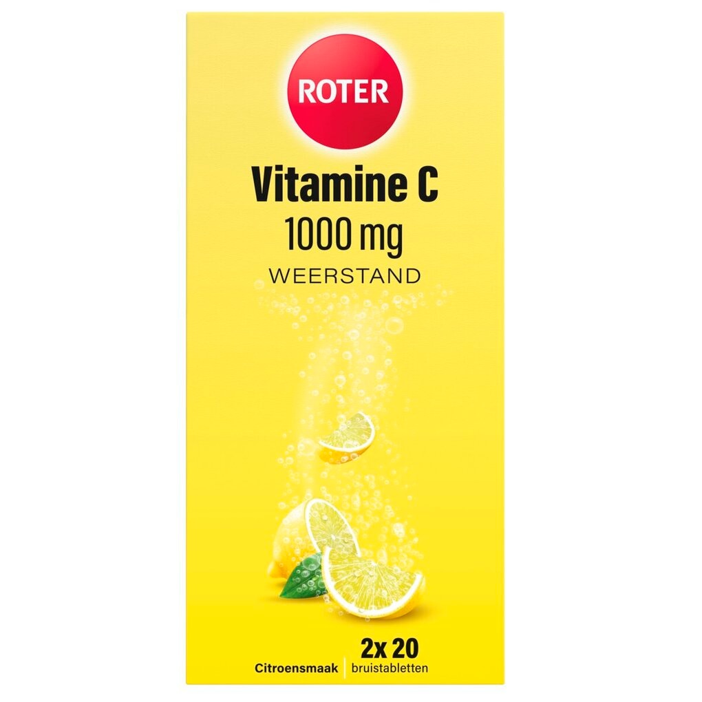 Roter Vitamine C 1000 mg Citroen Bruistabletten