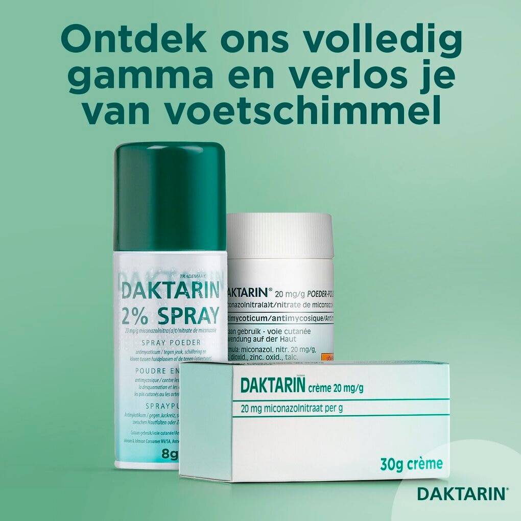 Daktarin Miconazolnitraat 20mg/g Strooipoeder