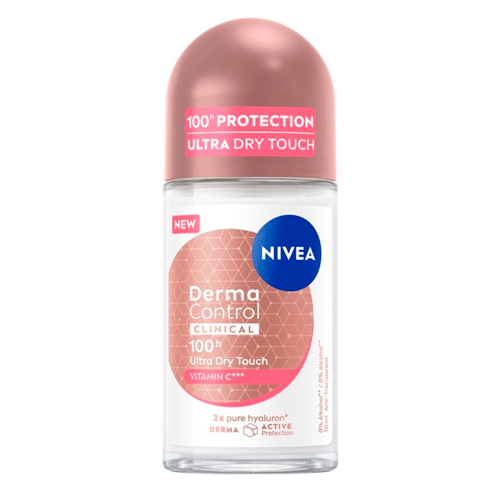 NIVEA Derma Control Clinical Ultra Dry Touch Deodorant Roller NIVEA Derma Control Clinical Ultra Dry Touch Deodorant Roller