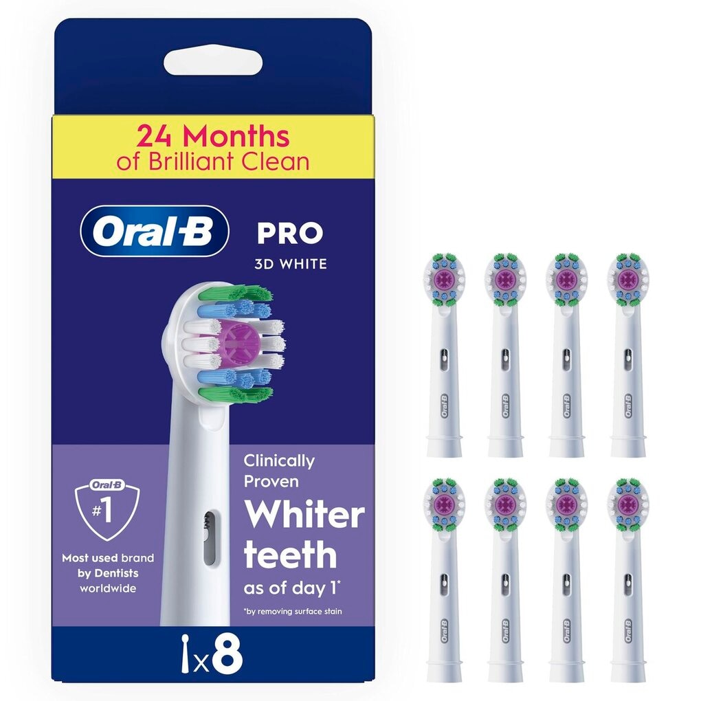 Oral-B Pro 3D White Opzetborstels