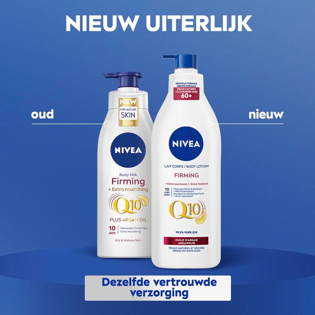 NIVEA Q10 Verstevigende en Extra Voedende Bodylotion met Pomp