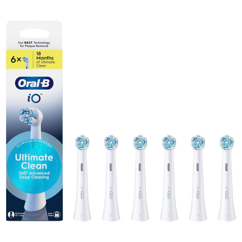 Oral-B iO Ultimate Clean Opzetborstels Oral-B iO Ultimate Clean Opzetborstels
