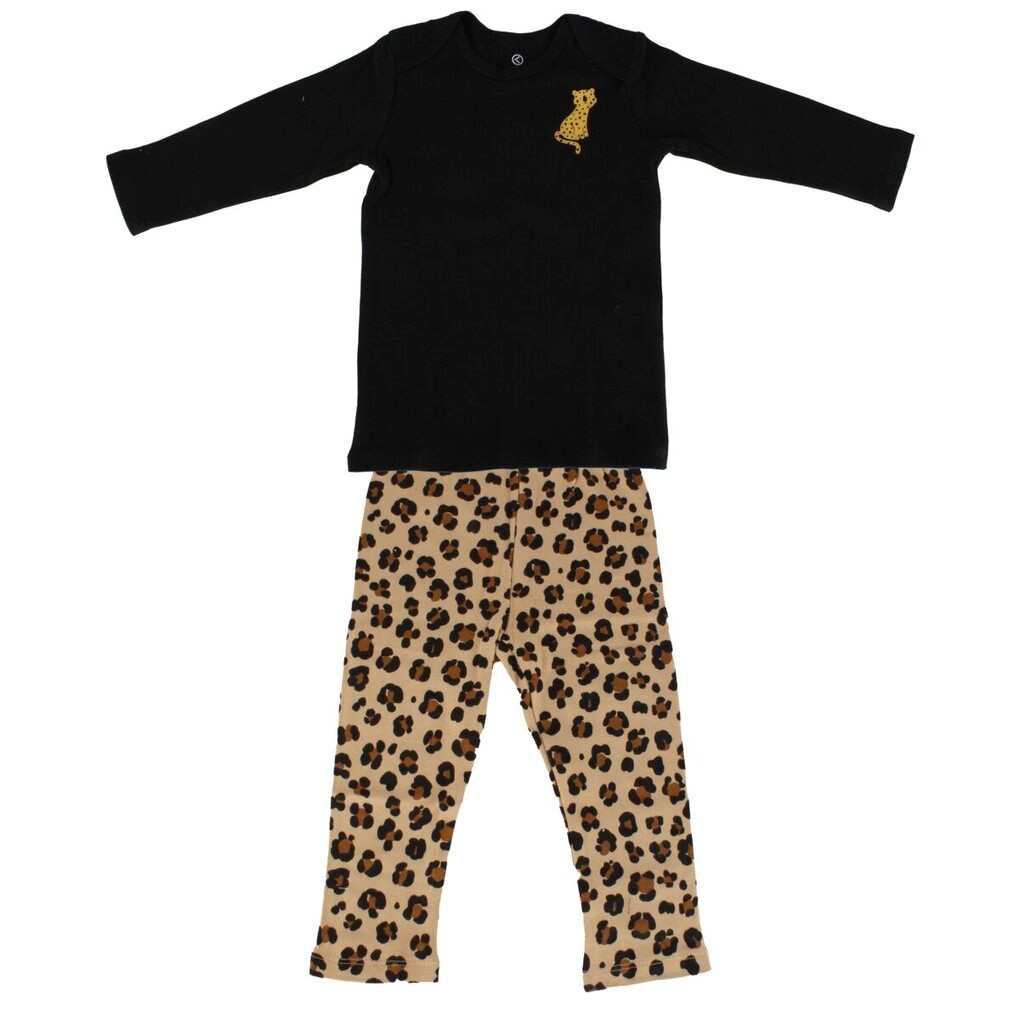 Kruidvat Kinderpyjama met Panterprint Kruidvat Kinderpyjama met Panterprint