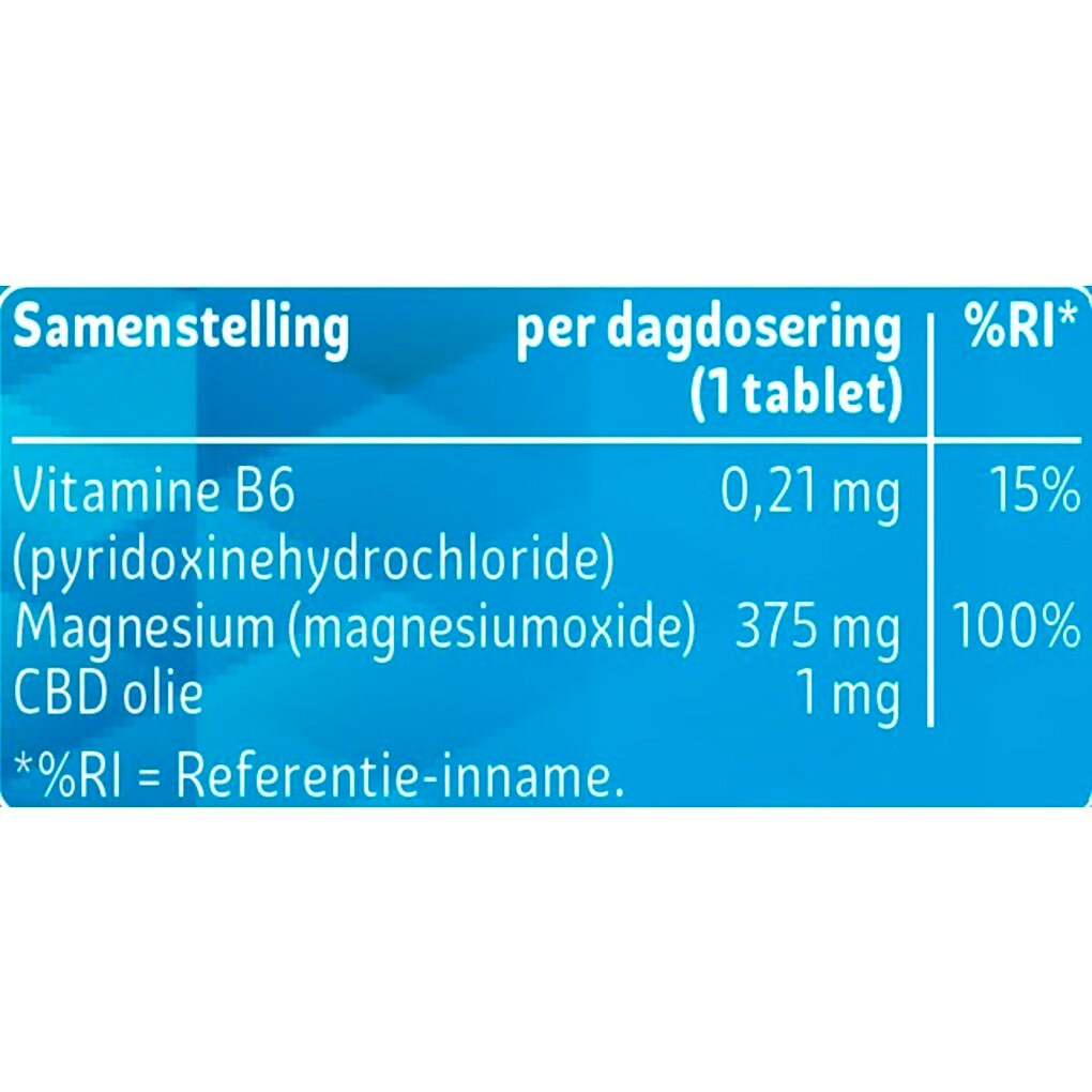 Kruidvat Magnesium B6 + CBD Tabletten