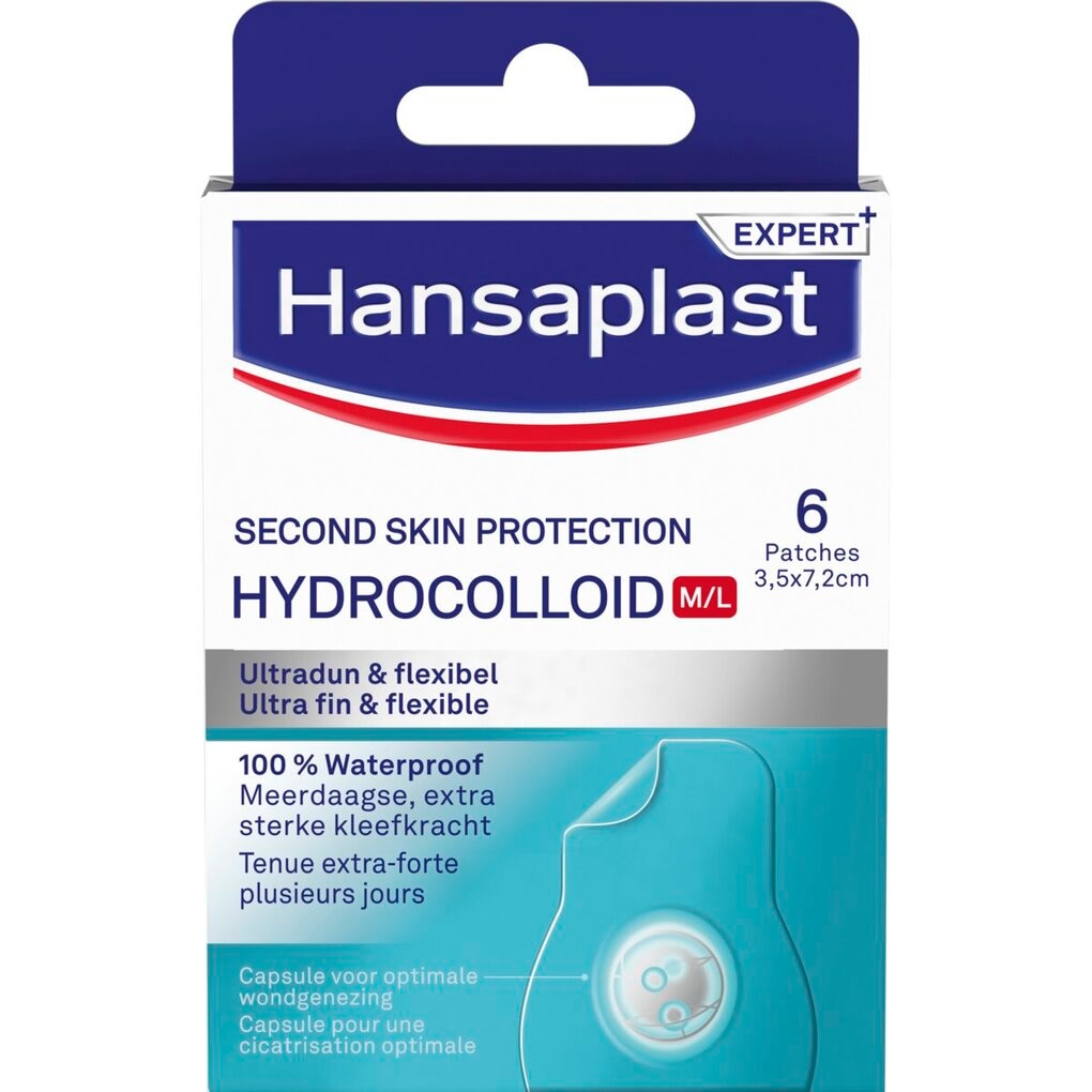 Hansaplast Expert+ Second Skin Protection Hydrocolloïde Pleisters