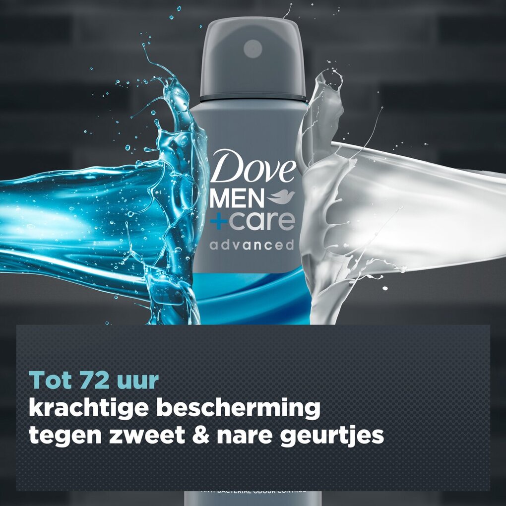 Dove Men+ Care Advanced Clean Comfort Antitranspirant Deodorant Spray