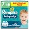 Pampers Baby-Dry Maat 7 Luiers