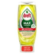 Dreft MaxPower Lemon Vloeibaar Afwasmiddel Dreft MaxPower Lemon Vloeibaar Afwasmiddel
