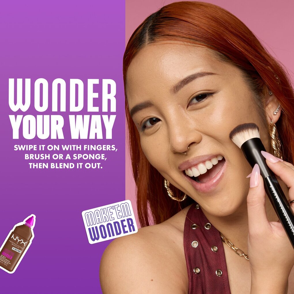 NYX Professional Makeup Make 'Em Wonder 43 Deep Ebony Foundation