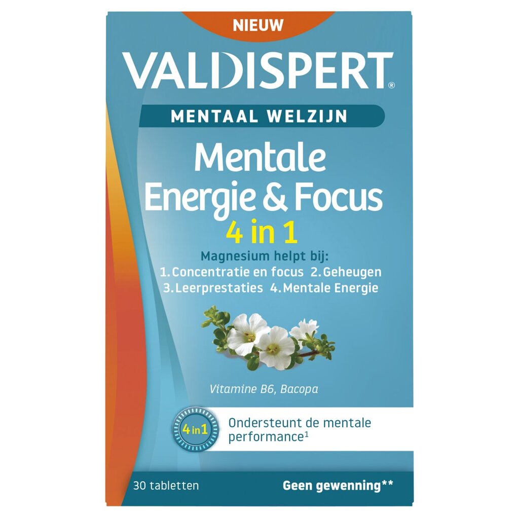 Valdispert Mentale Energie & Focus 4-in-1 Tabletten Valdispert Mentale Energie & Focus 4-in-1 Tabletten