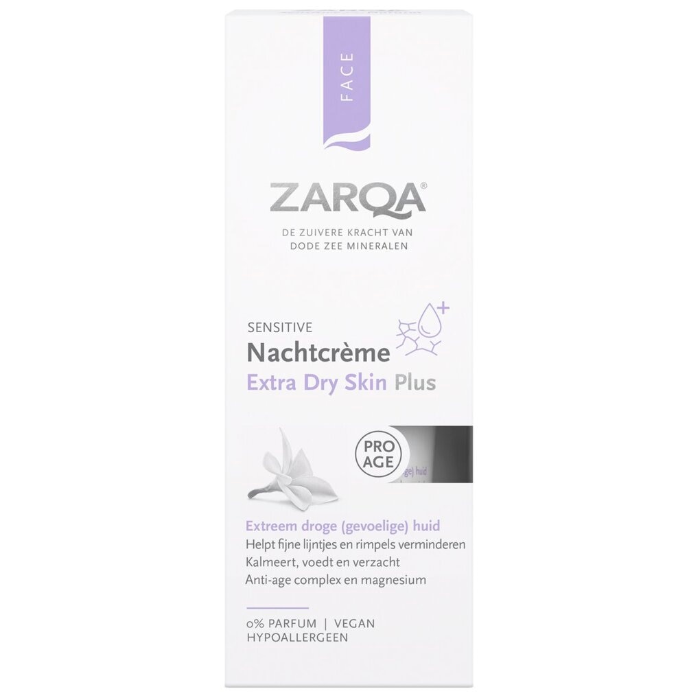 Zarqa Sensitive Extra Dry Skin Plus Nachtcrème