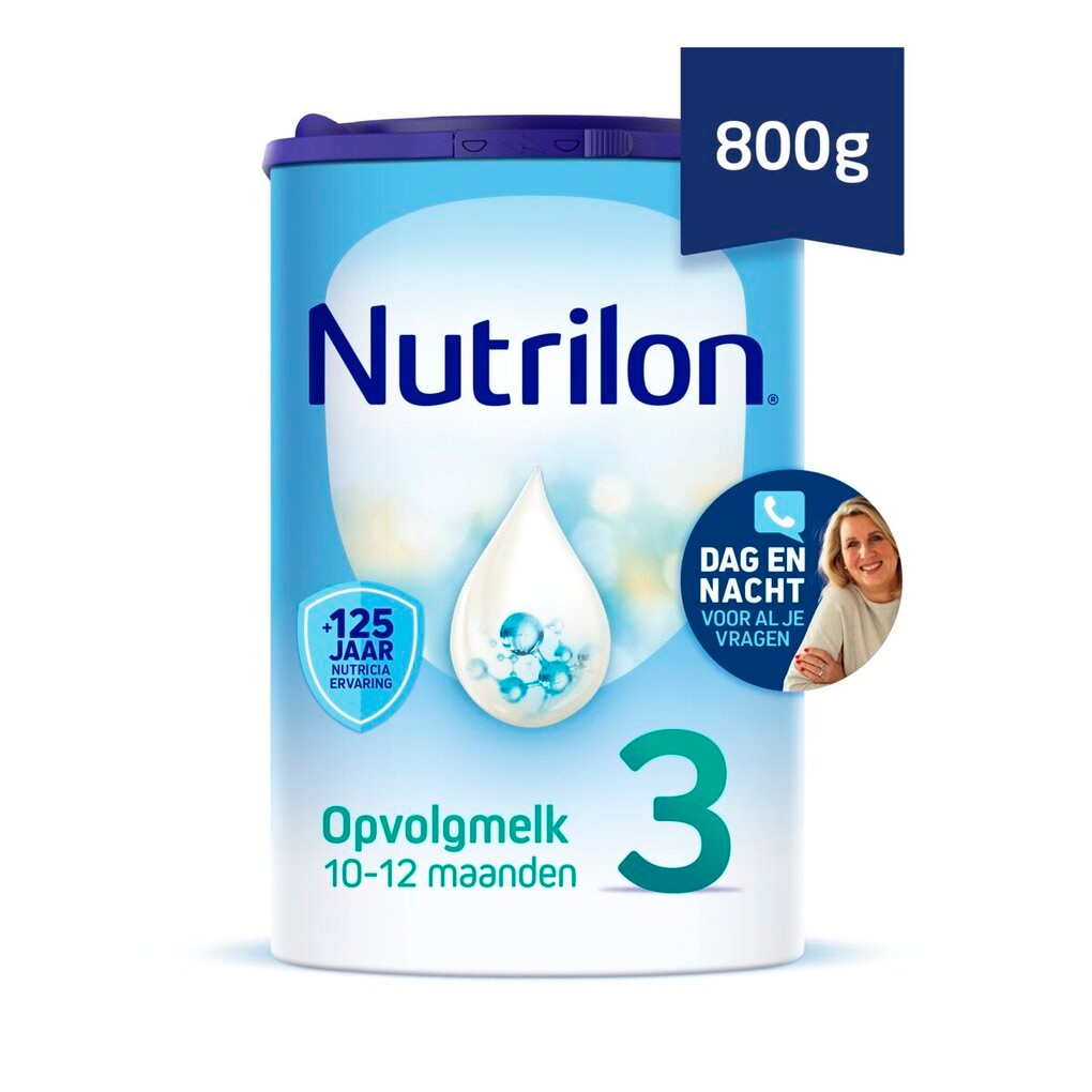 Nutrilon 3 Opvolgmelk Baby Flesvoeding 10-12 maanden Nutrilon 3 Opvolgmelk Baby Flesvoeding 10-12 maanden