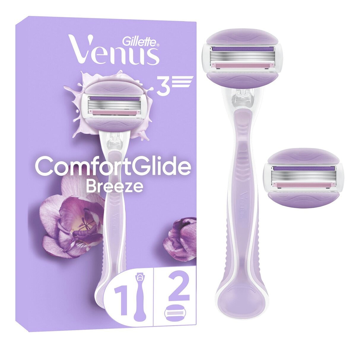 Gillette Venus ComfortGlide Breeze Scheermes - 2 mesjes