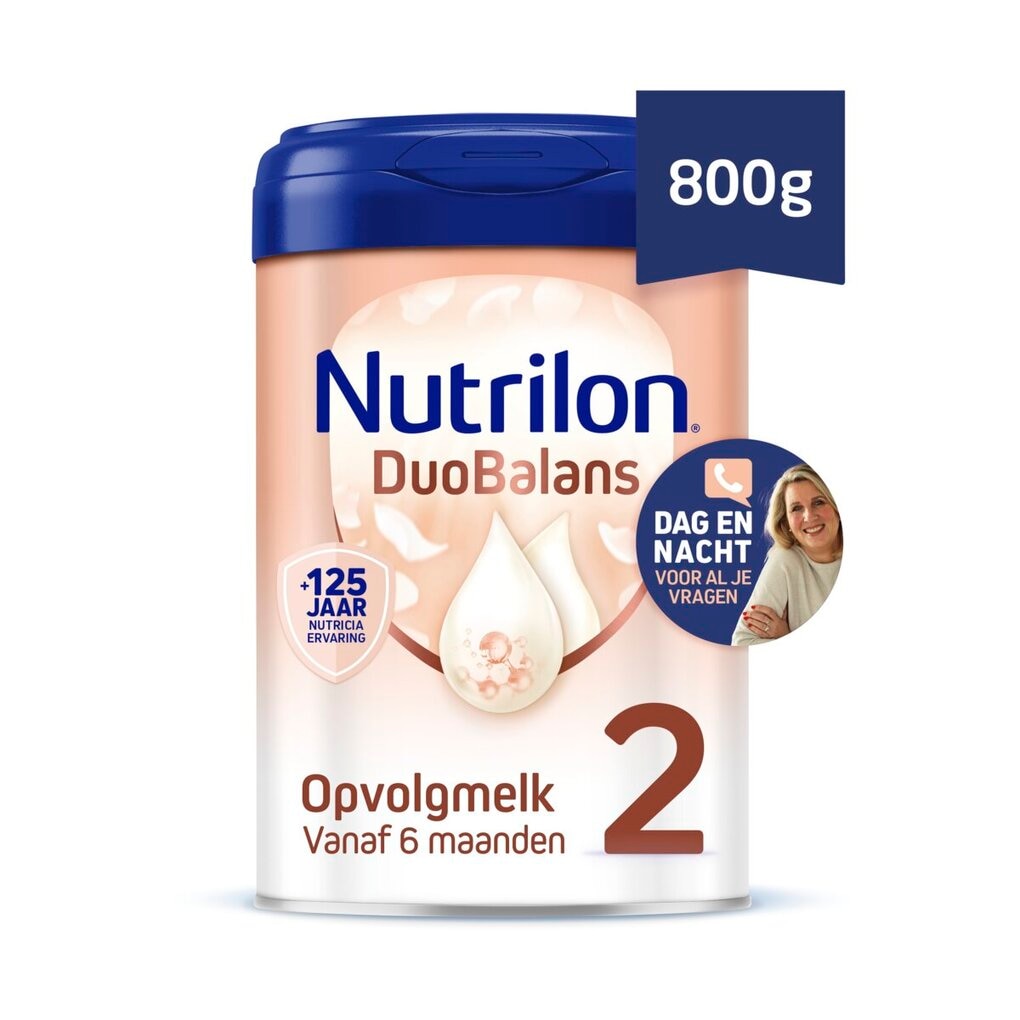 Nutrilon DuoBalans 2 Opvolgmelk Baby Flesvoeding 6-12 Maanden Nutrilon DuoBalans 2 Opvolgmelk Baby Flesvoeding 6-12 Maanden