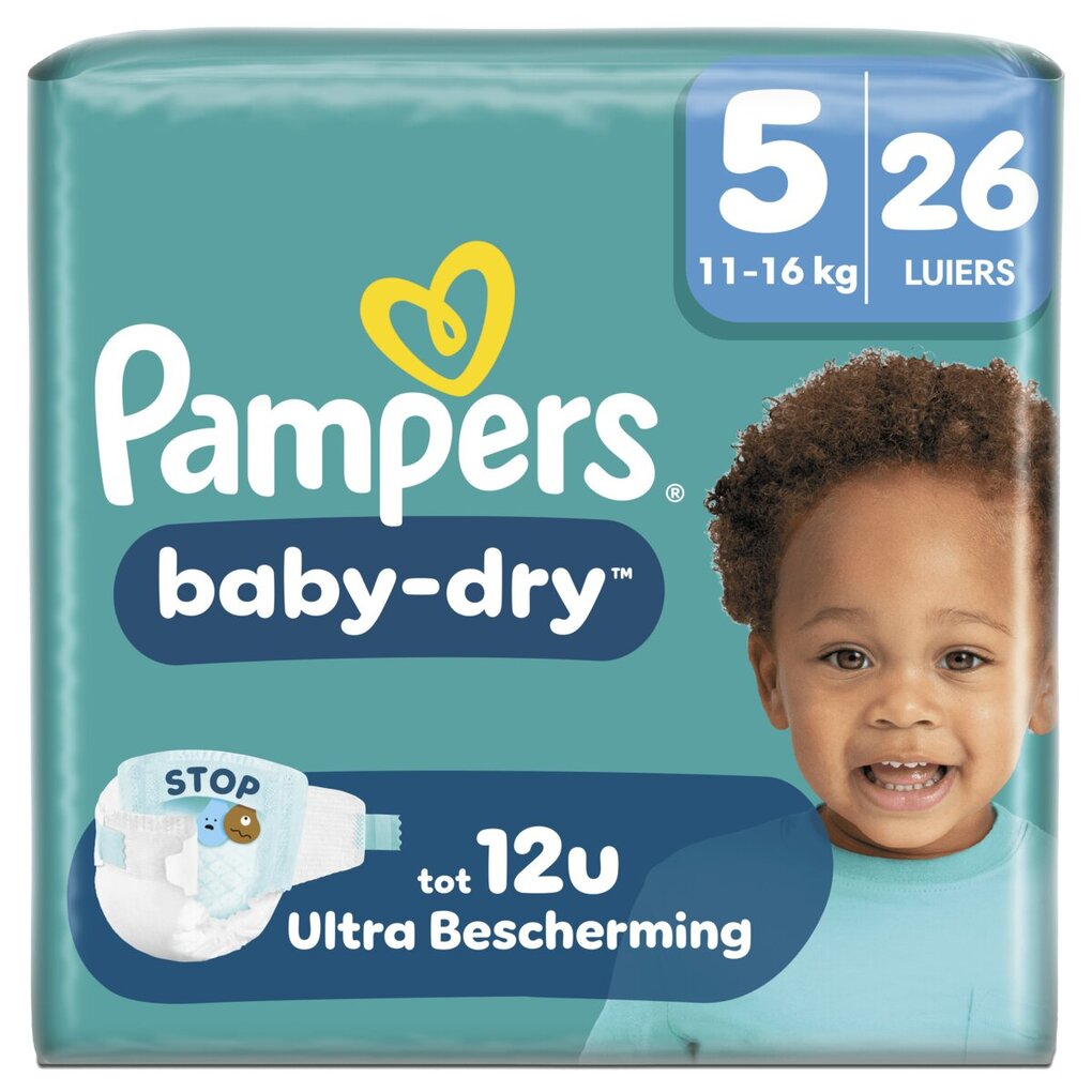 Pampers Baby-Dry Maat 5 Luiers
