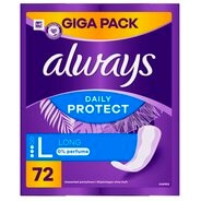 Afbeelding van Always Daily Protect Long Inlegkruisjes - 72 stuks