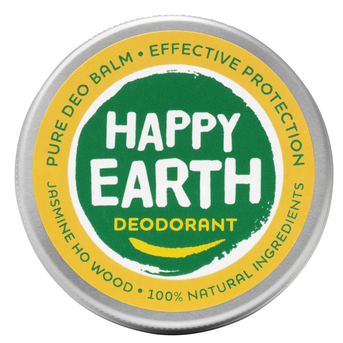 Afbeelding van Happy Earth 100% Natuurlijke Deodorant Balm Jasmine Ho Wood - 45g