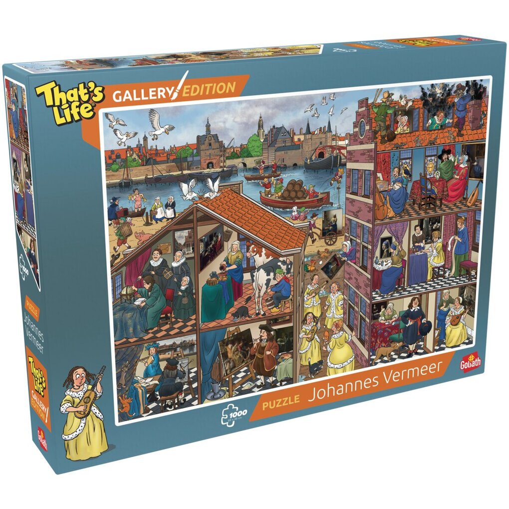 Goliath That's Life Gallery Edition Johannes Vermeer Puzzel