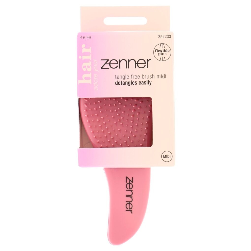 Zenner Tangle Free Midi Haarborstel Zenner Tangle Free Midi Haarborstel