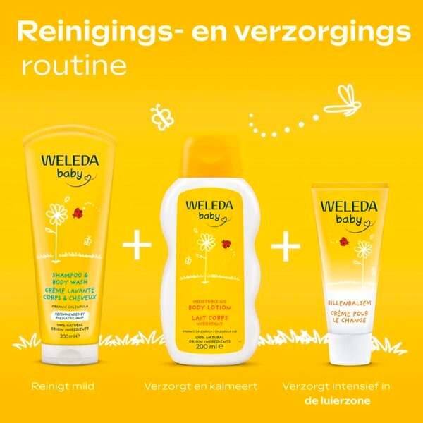 Weleda Baby Calendula Shampoo & Douchecrème | Kruidvat