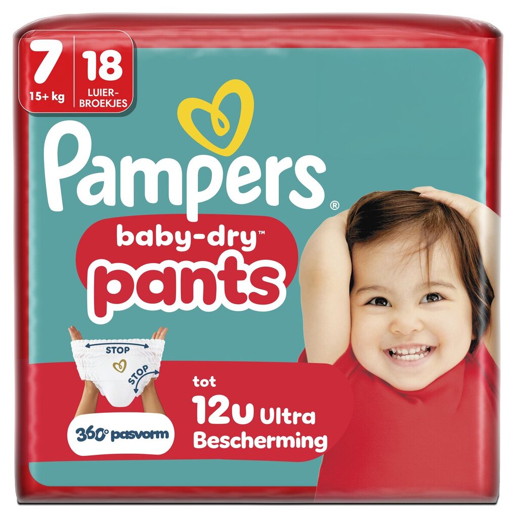 Pampers Baby-Dry Pants Maat 7 Luierbroekjes
