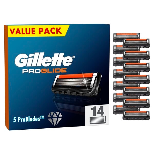 Gillette ProGlide Navulmesjes - 14 mesjes
