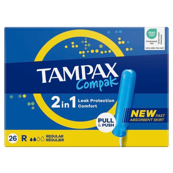 Tampax Compak Regular Tampons