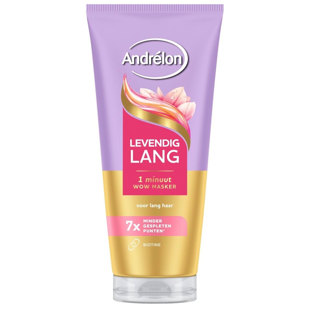 Andrélon Levendig Lang 1 Minuut Wow Haarmasker