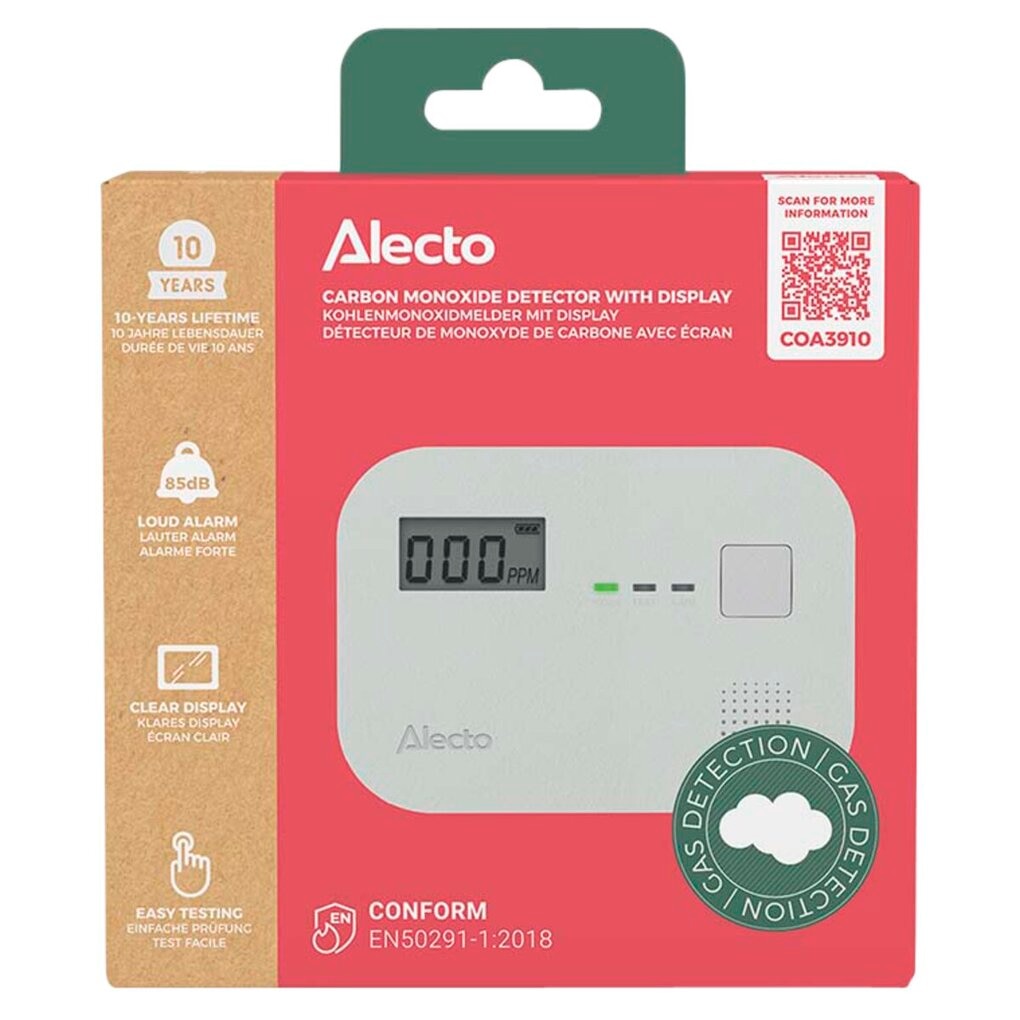 Alecto Koolmonoxidemelder Alecto Koolmonoxidemelder