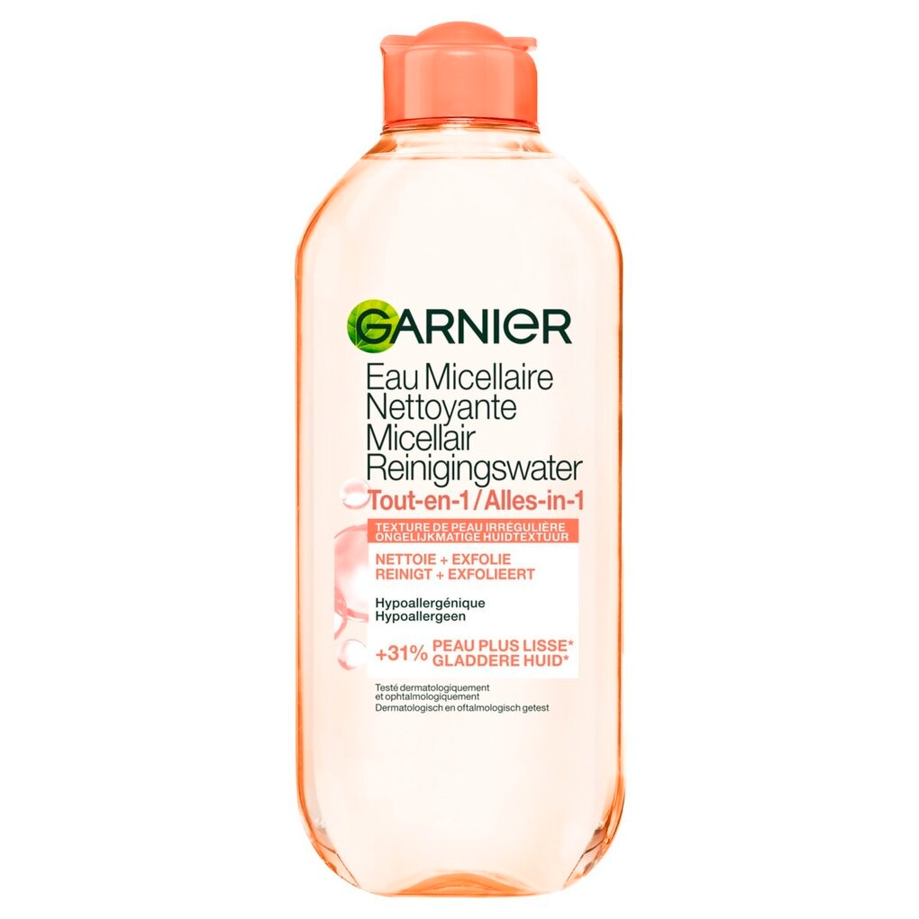 Garnier SkinActive Alles-In-1 Micellair Reinigingswater met Milde Peeling